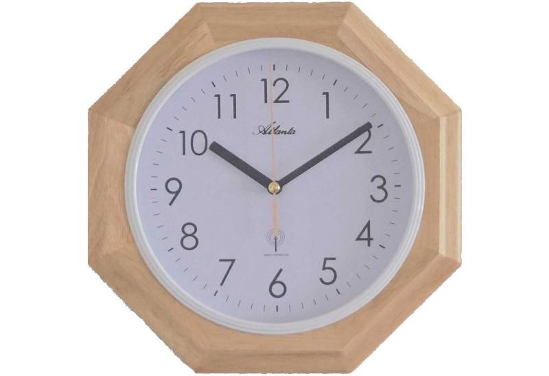 Atlanta Wanduhr Funkwanduhr klassisch 26,5 x 26,5 cm - Atlanta Modell: 4324/30 von Atlanta
