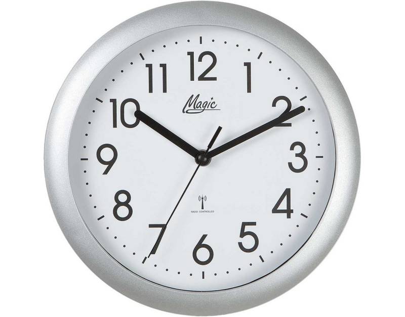 Atlanta Wanduhr M moderne Funkwanduhr Durchmesser: 25 cm - Atlanta Modell: 4490/19 von Atlanta
