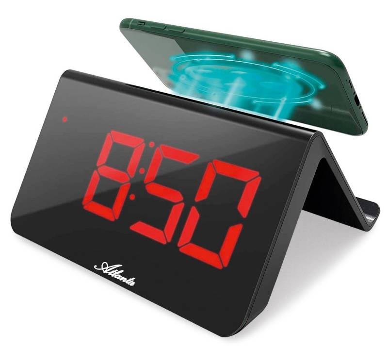 Atlanta Wecker Multifunktion Wecker Alarm Wirless charging IQ Technologie von Atlanta