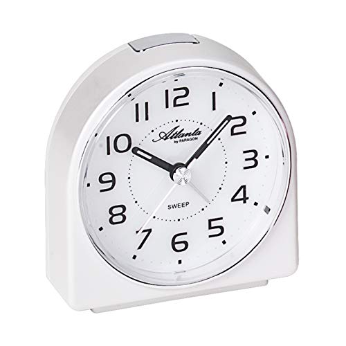 Atlanta Wecker ohne Ticken Quarz Analog Weiß - 1932-0 Atlanta Wecker ohne Ticken Quarz Analog Weiß - 1932-0 von Atlanta