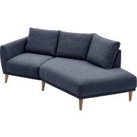 ATLANTIC home collection 2,5-Sitzer "Elvis", Polsterecke mit offenem Ende im skandinavischen Stil, Massivholzfüße von Atlantic Home Collection