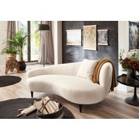 ATLANTIC home collection Chaiselongue "Olivia", Nierenform-Sofa mit Zierkissen von Atlantic Home Collection