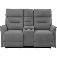 ATLANTIC home collection 2-Sitzer "Falk", Zwei Relaxfunktionen, Mittelkosole mit Stauraum und Getränkehalter von Atlantic Home Collection