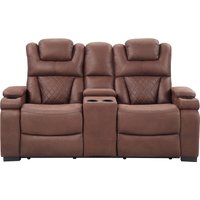ATLANTIC home collection 2-Sitzer "Faris", Zwei Relaxfunktionen, Mittelkosole mit Stauraum und Getränkehalter von Atlantic Home Collection