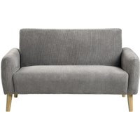 ATLANTIC home collection 2-Sitzer "Moby", mit Federkern, kleiner Tasche und in modernem Cordbezug von Atlantic Home Collection