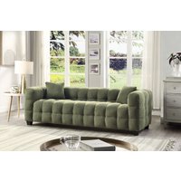 ATLANTIC home collection 3-Sitzer "Stella", inkl. 2 Zierkissen und mit modernem Teddy Stoff von Atlantic Home Collection
