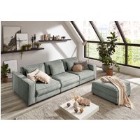 ATLANTIC home collection 3-Sitzer "Valan", XXL-Sitzfläche, mit Cord-Bezug, frei stellbar, mit Wellenunterfederung von Atlantic Home Collection