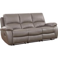 ATLANTIC home collection 3-Sitzer "Lion", mit Relaxfunktion und Federkern, mit Lederbezug von Atlantic Home Collection