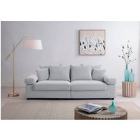 ATLANTIC home collection Big-Sofa "Bjoern", mit Cord-Bezug, XXL-Sitzfläche, mit Federkern, frei im Raum stellbar von Atlantic Home Collection