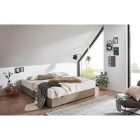 ATLANTIC home collection Boxbett "BELINA", mit Taschenfederkernmatratze und geräumigem Bettkasten von Atlantic Home Collection