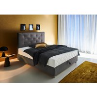 ATLANTIC home collection Boxbett "CELIA", mit Taschen-Federkernmatratze, Bettkasten und Strass-Steinen von Atlantic Home Collection