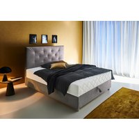 ATLANTIC home collection Boxbett "CELIA", mit Taschen-Federkernmatratze, Bettkasten und Strass-Steinen von Atlantic Home Collection