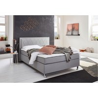 ATLANTIC home collection Boxbett "Helen", Tonnentaschenfederkern-Matratze und Topper, wahlweise mit Bettkasten von Atlantic Home Collection