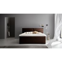 ATLANTIC home collection Boxbett "NIKITA" bodentiefes Bett, wahlweise mit Matratze und Topper von Atlantic Home Collection