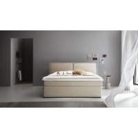 ATLANTIC home collection Boxbett "NIKITA" bodentiefes Bett, wahlweise mit Matratze und Topper von Atlantic Home Collection