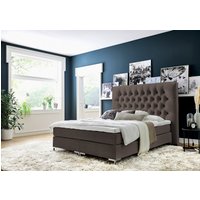 ATLANTIC home collection Boxspringbett "Ronja", mit Topper und extra hohem Kopfteil von Atlantic Home Collection