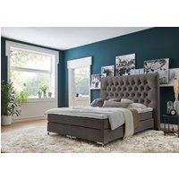 ATLANTIC home collection Boxspringbett "Ronja", mit Topper und extra hohem Kopfteil von Atlantic Home Collection