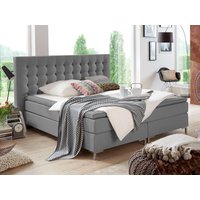 ATLANTIC home collection Boxspringbett Anni, mit Federkernmatratze und Topper von Atlantic Home Collection