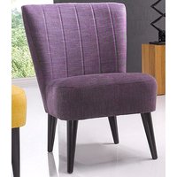ATLANTIC home collection Cocktailsessel "Jan", mit Wellenunterfederung, Massivholzfüße von Atlantic Home Collection