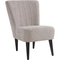 ATLANTIC home collection Cocktailsessel "Jan", mit Wellenunterfederung, Massivholzfüße von Atlantic Home Collection