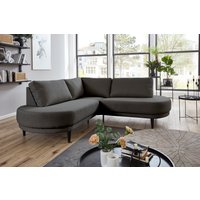 ATLANTIC home collection Ecksofa "Ronny L-Form", mit Wellenunterfederung, organische Formsprache, organisches Sofa von Atlantic Home Collection
