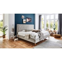 ATLANTIC home collection Polsterbett "Paulin", mit gestepptem Kopfteil von Atlantic Home Collection