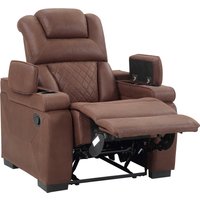 ATLANTIC home collection Relaxsessel "Faris", Relaxfunktion, Getränkehalter und Staufach in Armlehnen von Atlantic Home Collection