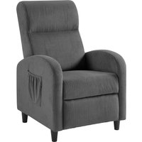 ATLANTIC home collection Relaxsessel "Tom", mit Relaxfunktion, inklusive seitlicher Tasche, TV-Sessel mit Funktion von Atlantic Home Collection