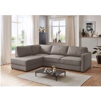 ATLANTIC home collection Schlafsofa "Chill", Ecksofa mit Bettfunktion und Bettkasten von Atlantic Home Collection