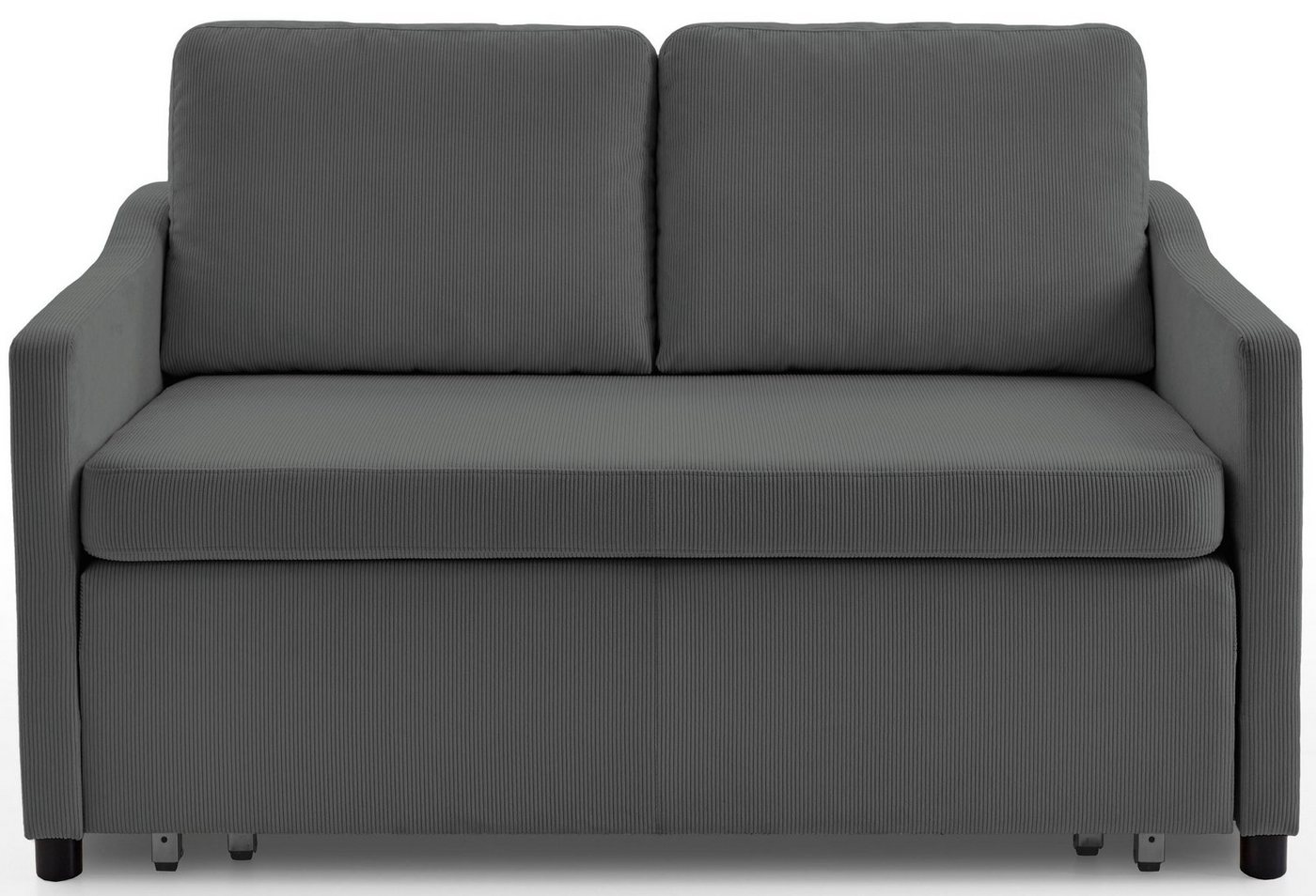 ATLANTIC home collection Schlafsofa Anella, mit Cord-Bezug, mit Schlaffunktion, frei im Raum stellbar von Atlantic Home Collection