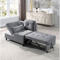 ATLANTIC home collection Schlafsofa "Freddy", wandelbar zum Loungesessel, Relaxliege und Gästebett, inkl. Kissen von Atlantic Home Collection