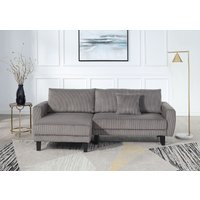 ATLANTIC home collection Ecksofa "Leonid L-Form", mit Schlaffunktion und Bettkasten von Atlantic Home Collection