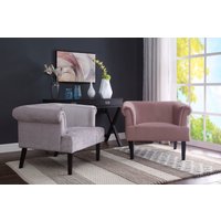 ATLANTIC home collection Sessel "Charlie", Loungesessel mit Wellenunterfederung von Atlantic Home Collection