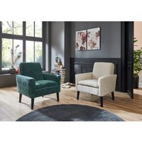 ATLANTIC home collection Sessel "Kimmy", mit Chenille-Bezug, frei im Raum stellbar, hoher Sitzkomfort von Atlantic Home Collection