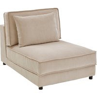 ATLANTIC home collection XXL-Sessel "Valan", XXL-Sitzfläche, mit Cord-Bezug, frei stellbar, mit Wellenunterfederung von Atlantic Home Collection
