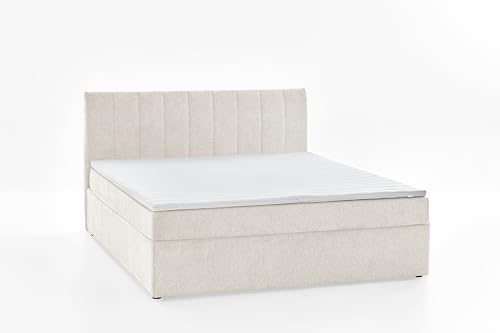 Atlantic Home Collection Boxbett ALVA inkl. Federkern- Matratze und Topper von Atlantic Home Collection