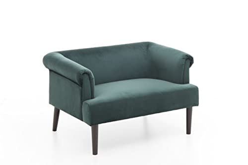 Atlantic Home Collection Charlie Loveseats, Massivholz, (3) Grün, 118/85/88 cm von Atlantic Home Collection