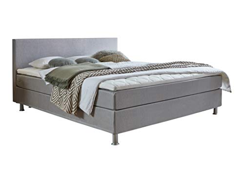 Atlantic Home Collection EDISON Boxbett, Liegefläche 160 x 200 cm, Härtegrad H2, inklusive Topper, grau Atlantic Home Collection EDISON Boxbett, Liegefläche 160 x 200 cm, Härtegrad H2, inklusive Topper, grau von Atlantic Home Collection