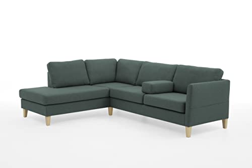 Atlantic Home Collection Ecksofa mit Ottomane Links von Atlantic Home Collection