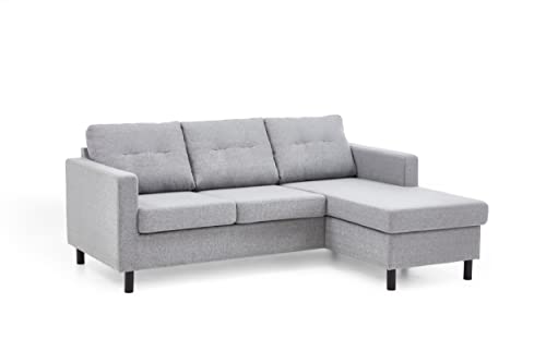 Atlantic Home Collection Polsterecke Tea, 189/150/81 cm, Ecke beidseitig montierbar, Grau Atlantic Home Collection Polsterecke Tea, 189/150/81 cm, Ecke beidseitig montierbar, Grau von Atlantic Home Collection