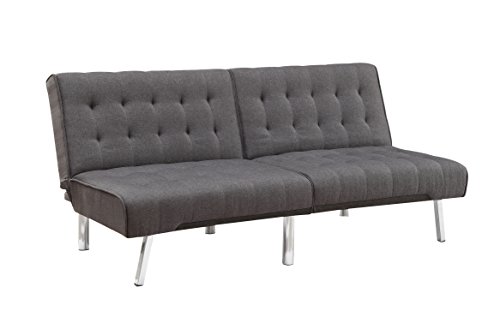 Atlantic Home Collection Schlafsofa, Stoff, Grau von Atlantic Home Collection