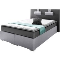 ATLANTIC home collection Boxspringbett "Rick", mit Bonnell-Federkernmatratze, inkl. Topper von Atlantic Home Collection