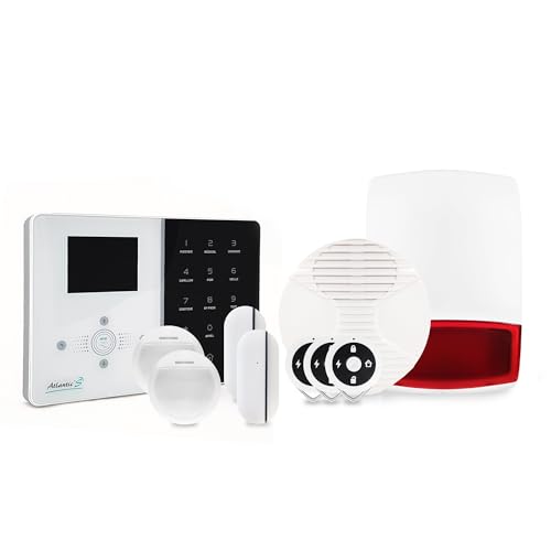 Drahtloser IP-Hausalarm IPEOS - Kit 2 (MD-329R) - Atlantic'S von Atlantic'S