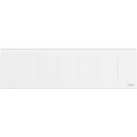 ATLANTIC Konvektor mit sanfter Wärme, vernetzbar, Nirvana Neo Sockelleiste 1000W weiß von Atlantic