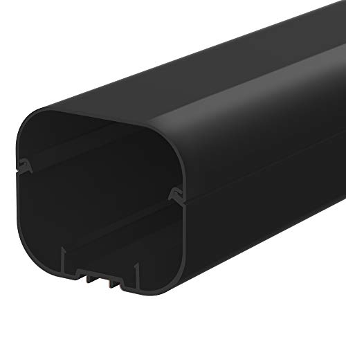 Kanal TB 72 EXC 2 Meter Lang Schwarz für Kältemittelleitung Klimaanlage von Atlantis Klimazubehör