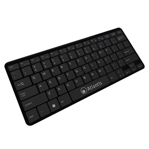 ATLANTIS Argo Ultradünne Tastatur 78 Tasten USB Tasten Chocolate Farbe Schwarz ATLANTIS Argo Ultradünne Tastatur 78 Tasten USB Tasten Chocolate Farbe Schwarz von Atlantis