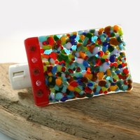 Tanz Der Farben Verschmolzen Glas Nachtlicht Tanz Der Farben Verschmolzen Glas Nachtlicht von AtlantisDesigns