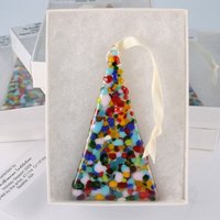 Tanz Von Farben Verschmolzen Glas Ornament Tanz Von Farben Verschmolzen Glas Ornament von AtlantisDesigns
