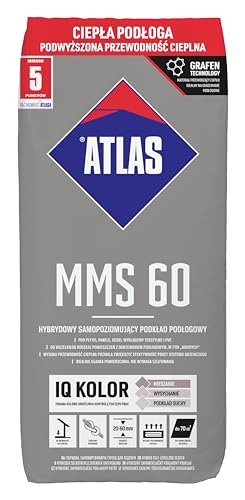 ATLAS MMS 60 - Hybrider, selbstnivellierender Estrich 20-60 mm 25 kg von Atlas