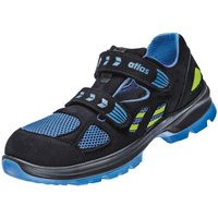 Atlas - gebraucht] Sandale Arbeitsschuh Sicherheitsschuhe S1 p Xp Royalblau Schwarz Größe 45 B-Ware von Atlas
